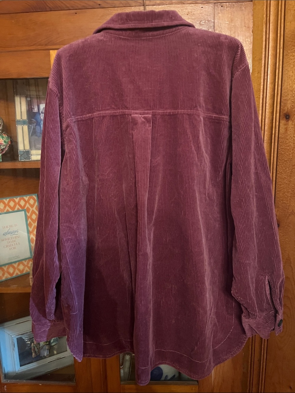 Coldwater Creek Braeburn Corduroy Shirt/Jacket Sz L - Picture 5 of 7